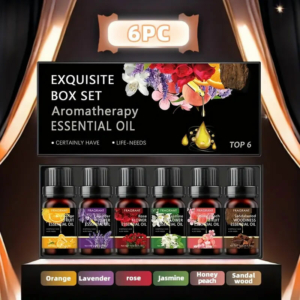Набір ефірних олій Exquisite Box Set №1 - 6 шт. по 10 мл, у подарунковій упаковці