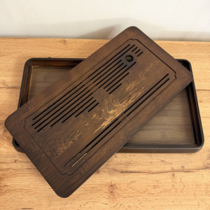 Чабань «Чуань», коричневий колір, 48x26x4 см