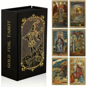 Карти Таро «Gold Foil Tarot», 78 карт