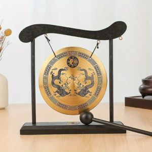 Гонг Тибету «Дракон» з міді, 20x19 см