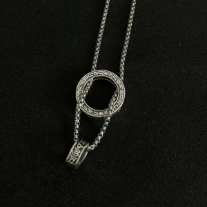 Кулон «Кільця сили» з патинованої міді