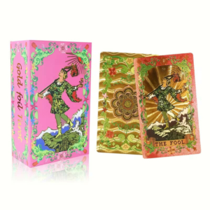 Карти Таро «Gold Foil Tarot (Pink Edition)», 78 карт