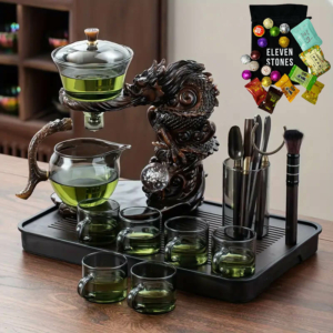 Набір для чайної церемонії Імператорський дракон на 6 персон з чайними інструментами та набором пуеру