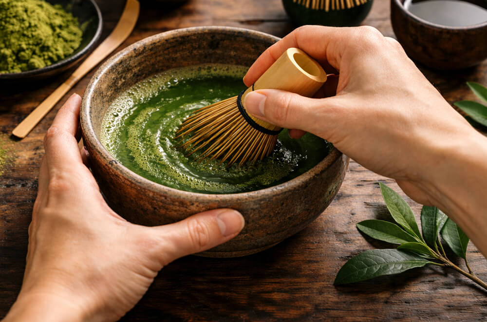 Як правильно готувати чай матча