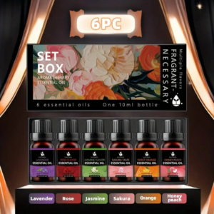 Набор эфирных масел Exquisite Box Set №3 - 6 шт. по 10 мл, в подарочной упаковке
