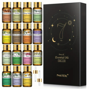 Набор эфирных масел 15 шт. (5 мл) Essential Oils, в подарочной упаковке