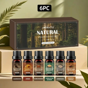 Набор древесных эфирных масел 6 шт. по 10 мл «Aromatic Natural Fragrance Oil Set №1»