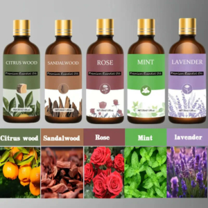 Набор аромамасел Premium Essential Oil Set 5 шт. по 30 мл в подарочной упаковке