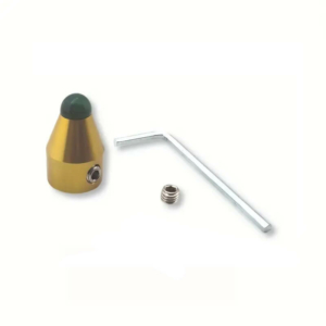 Насадка для камертона с зеленым агатом (вибрационный резонатор)